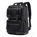 cuir boy book bags male leather backpack